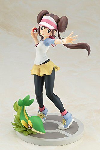 Kotobukiya Artfx J Pokemon Rosa Mei With Snivy 1/8 Scale Figure