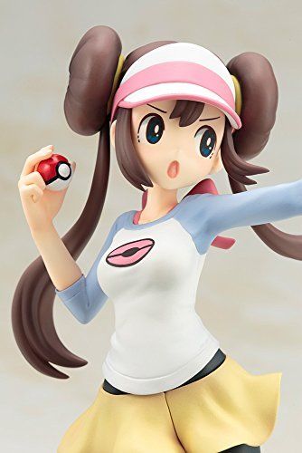 Kotobukiya Artfx J Pokemon Rosa Mei mit Snivy Figur im Maßstab 1/8