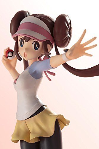 Kotobukiya Artfx J Pokemon Rosa Mei mit Snivy Figur im Maßstab 1/8