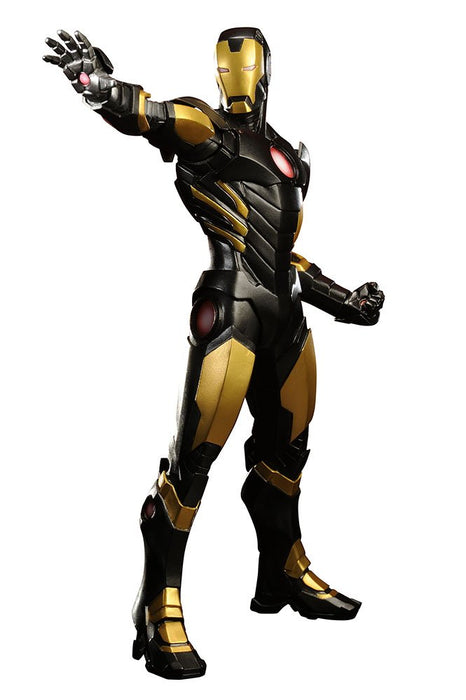 KOTOBUKIYA Mk158 Artfx Iron Man Black X Gold Pvc Figure 1/10 Scale