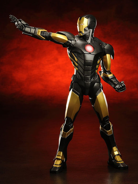 KOTOBUKIYA Mk158 Artfx Iron Man Black X Gold Pvc Figur im Maßstab 1/10