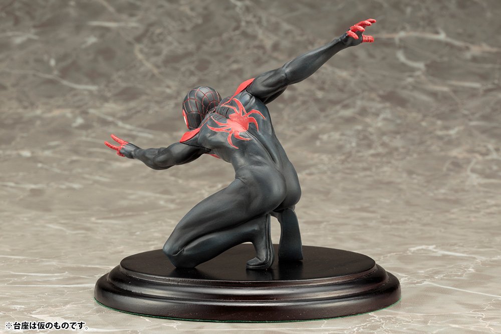 KOTOBUKIYA Artfx+ Spider-Man Miles Morales Marvel Now ! Kit de figurines à assemblage facile 1/10