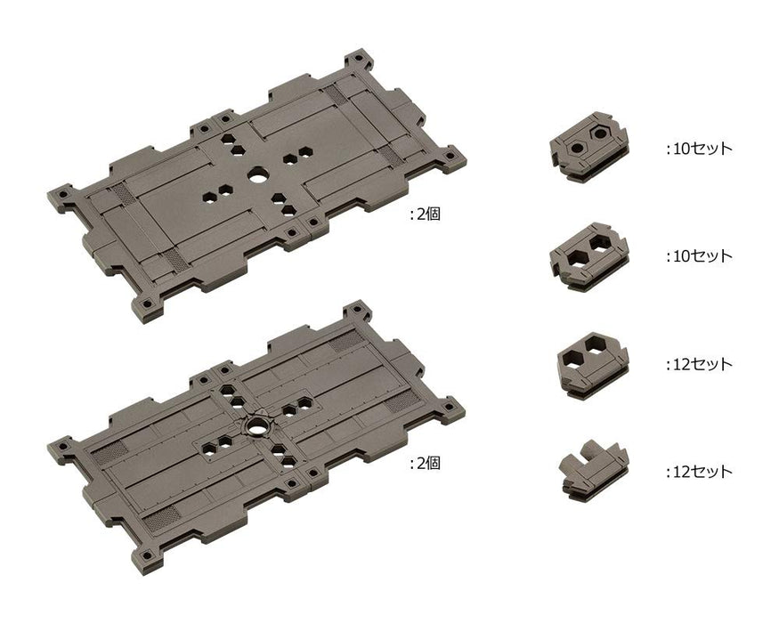 Kotobukiya Hexa Gear Block Base 02 Panel Option A Höhe Ca. 150 mm Kunststoffmodell im Maßstab 1:24 Hg058