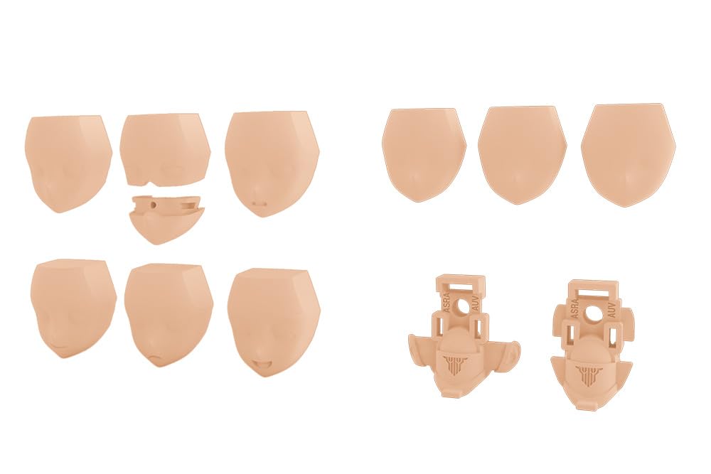 Kotobukiya Megami Device 19mm Asura Skin Face Set 1/1 Scale Plastic Model Kit- Japan Figure Store - #1 Bring To You The Best Japanese Goods