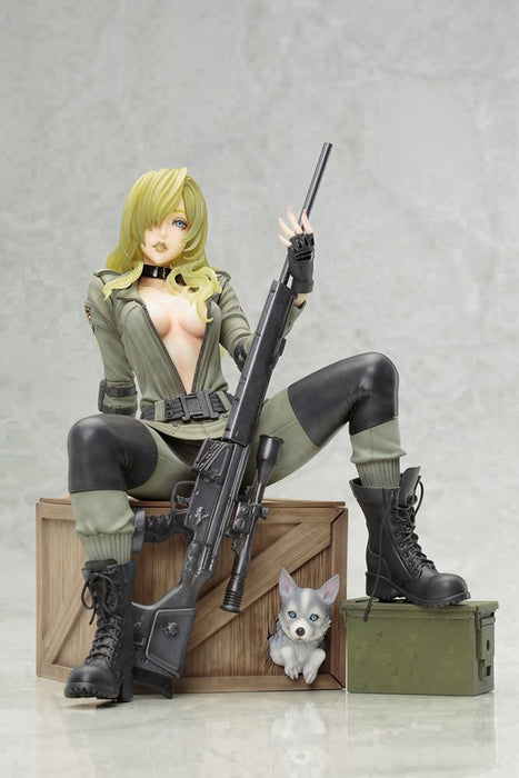 KOTOBUKIYA Sv147 Metal Gear Solid Bishoujo Sniper Wolf PVC-Figur im Maßstab 1/7
