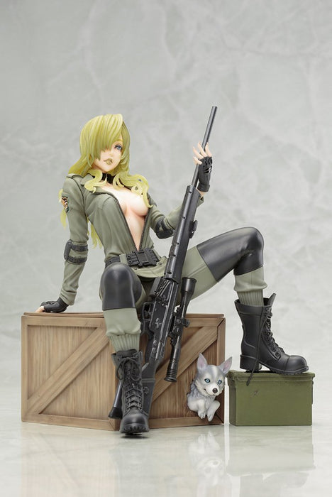 KOTOBUKIYA Sv147 Metal Gear Solid Bishoujo Sniper Wolf Pvc Figure 1/7 Échelle