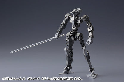 Kotobukiya MSG Gimmick Unit 04 Led Sword Red Ver. Plastic Model Parts Mg04 Model Kit- Japan Figure Store - #1 Bring To You The Best Japanese Goods