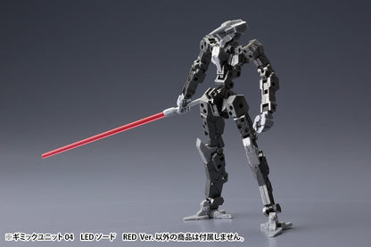 Kotobukiya MSG Gimmick Unit 04 Led Sword Red Ver. Plastic Model Parts Mg04 Model Kit- Japan Figure Store - #1 Bring To You The Best Japanese Goods