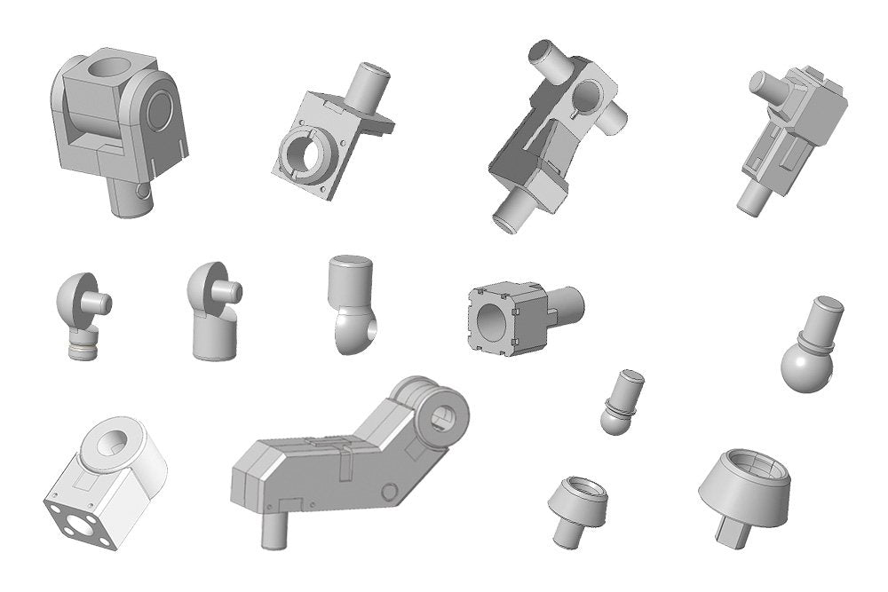 Kotobukiya Msg Modeling Support Goods Mecha Supply 06 Joint Set B Non Scale Plastic Model- Japan Figure Store - #1 Bring To You The Best Japanese Goods