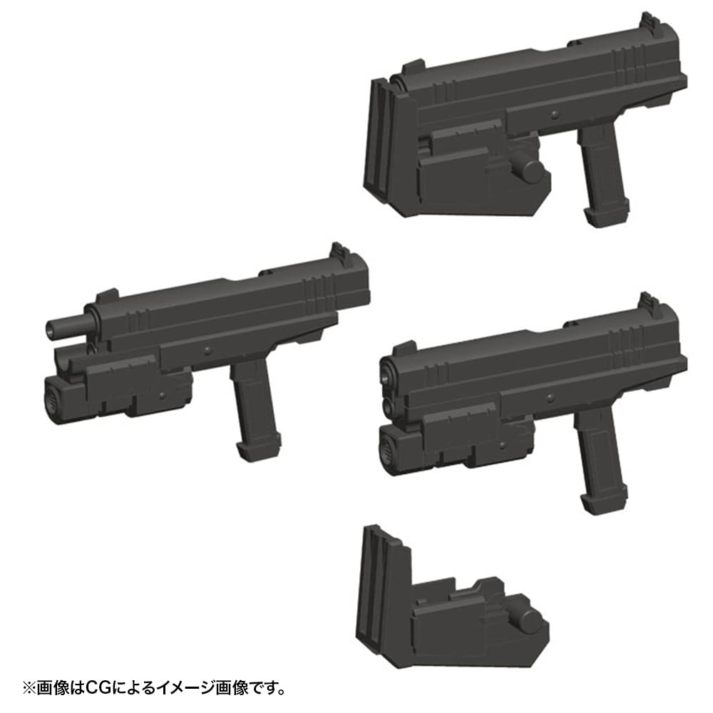 Kotobukiya Weapon Unit 24 Handgun: Non-Scale 50mm Plastic Model Support Goods- Japan Figure Store - #1 Bring To You The Best Japanese Goods