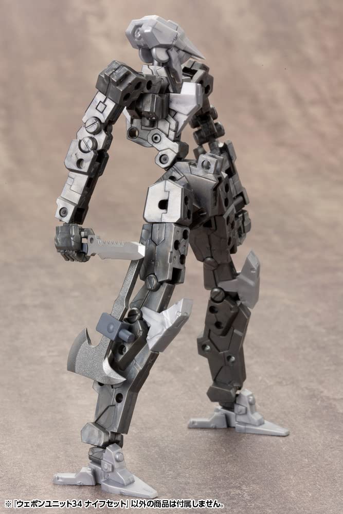 Kotobukiya Weapon Unit 34 Non-Scale Plastic Model Knife Set 66mm Length- Japan Figure Store - #1 Bring To You The Best Japanese Goods