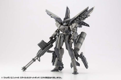 Kotobukiya Msg Modeling Support Goods Weapon Unit 45 Missile Rocket Pod Total Length Approx. 57Mm Non Scale Plastic Model Mw45- Japan Figure Store - #1 Bring To You The Best Japanese Goods