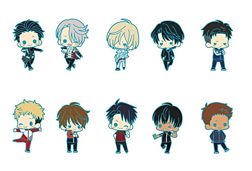 Kotobukiya Rubber Strap Collection Yuri!!! On Ice 10 Pcs Box Set - Japan Figure