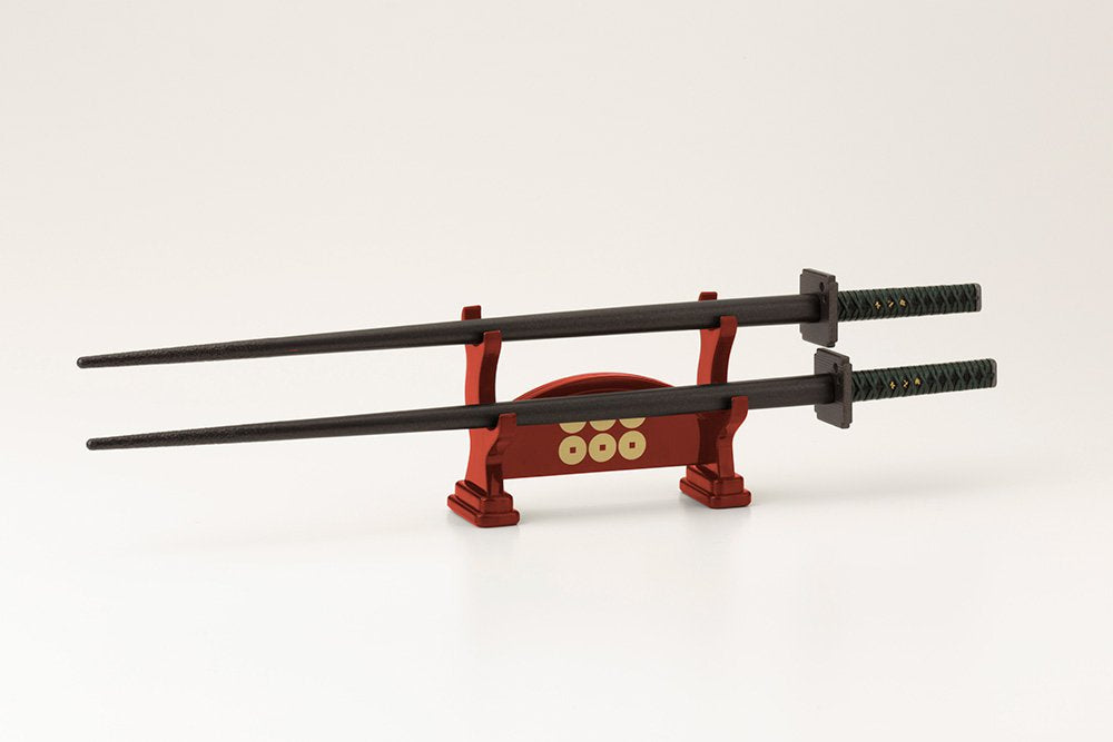 Kotobukiya Samurai Ninja Sword Chopsticks: Sarutobi Sasuke Stand Included