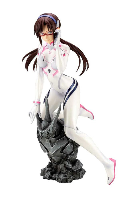 KOTOBUKIYA Mari Makinami Illustrious White Plugsuit Ver. Reconstruction de la figurine 1/6 d'Evangelion
