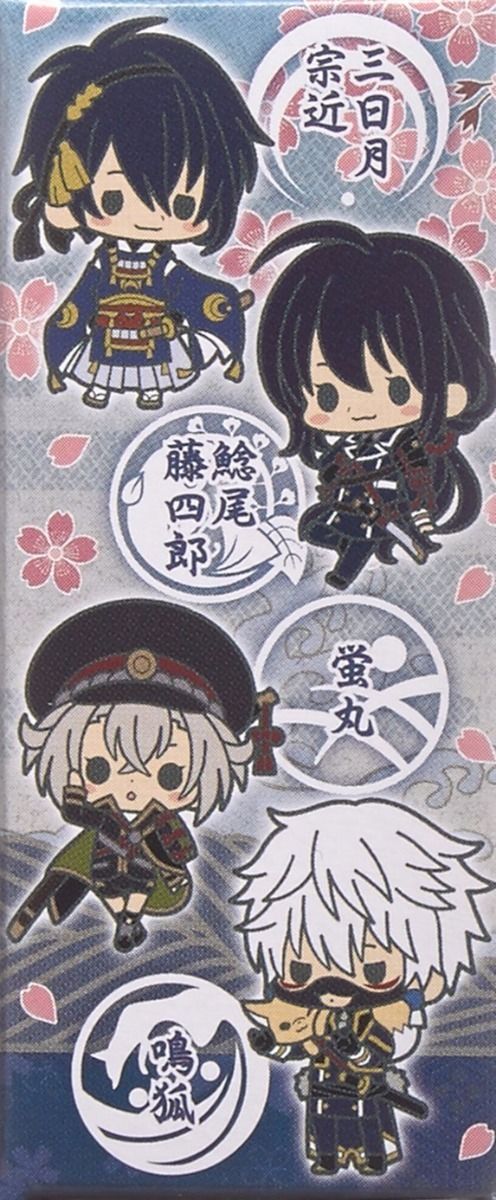 Kotobukiya Touken Ranbu 1st Squad Nakigitsune Rubber Strap Collection Japan- Japan Figure Store - #1 Bring To You The Best Japanese Goods