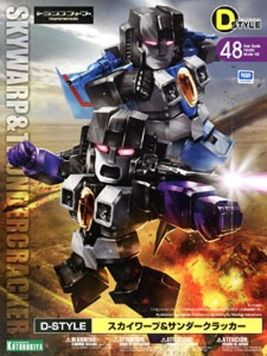 Kotobukiya Transformers D-style 48 Skywarp & Thundercracker Model Kit Japan - Japan Figure