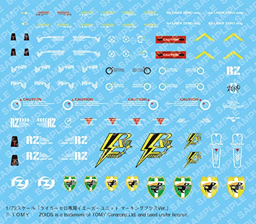 KOTOBUKIYA Hmm Zoids 1/72 Liger Zero Jagar Unit Marking Plus Ver. Plastic Model