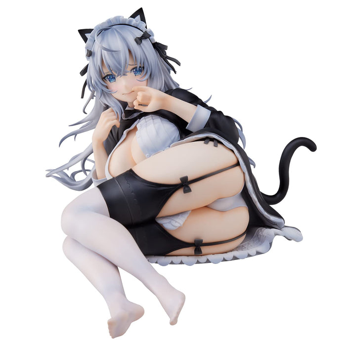 Union Creative Japan Maid Nyanko Figurine peinte en PVC et ABS sans échelle