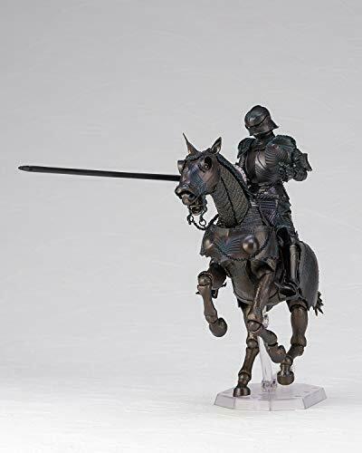 Kt-026 Takeya Freely Figure Armure équestre gothique du XVe siècle en bronze