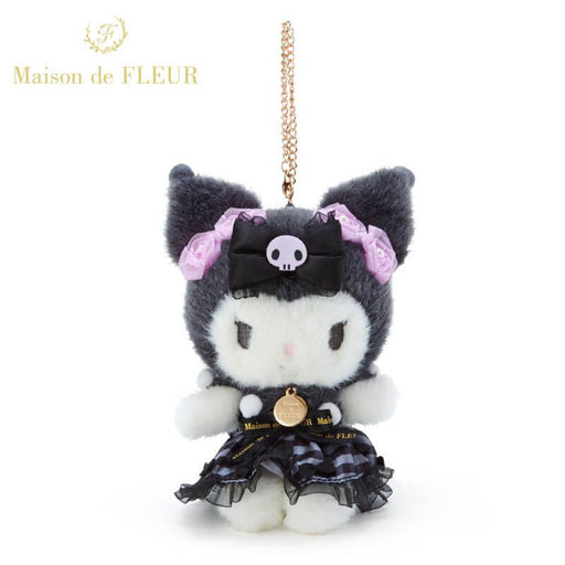 Kuromi Maison De Fleur Mascot Charm Japan Figure 4550337507957