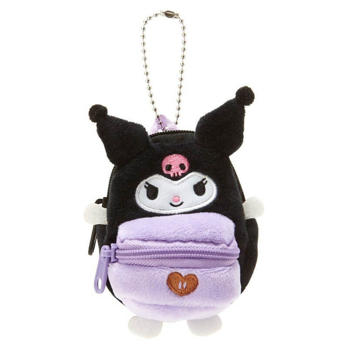 Kuromi Mini Backpack Mascot Holder Japan Figure 4550337301128