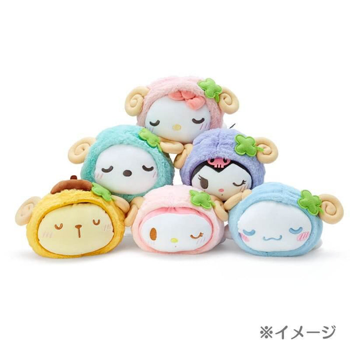 Kuromi Sheep Nesoberi Plush Toy Japan Figure 4549466091604 3