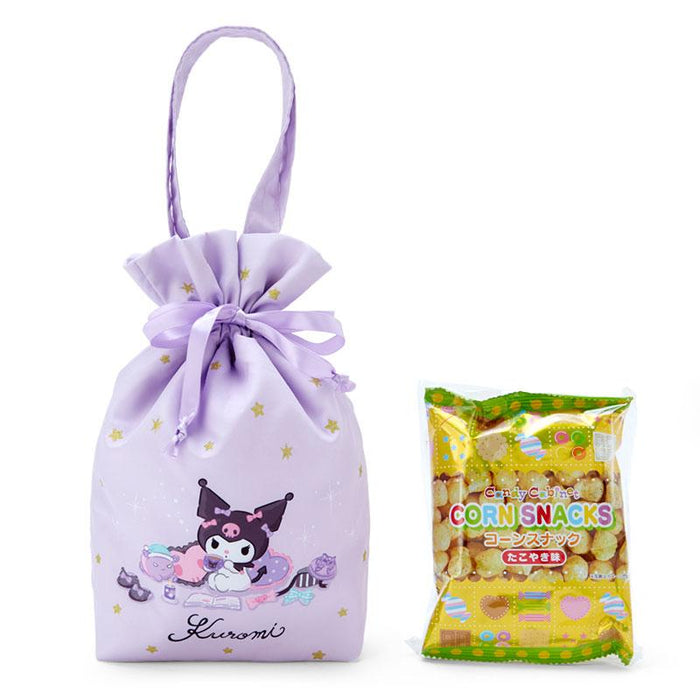 Sanrio  Kuromi Sweets Drawstring Bag