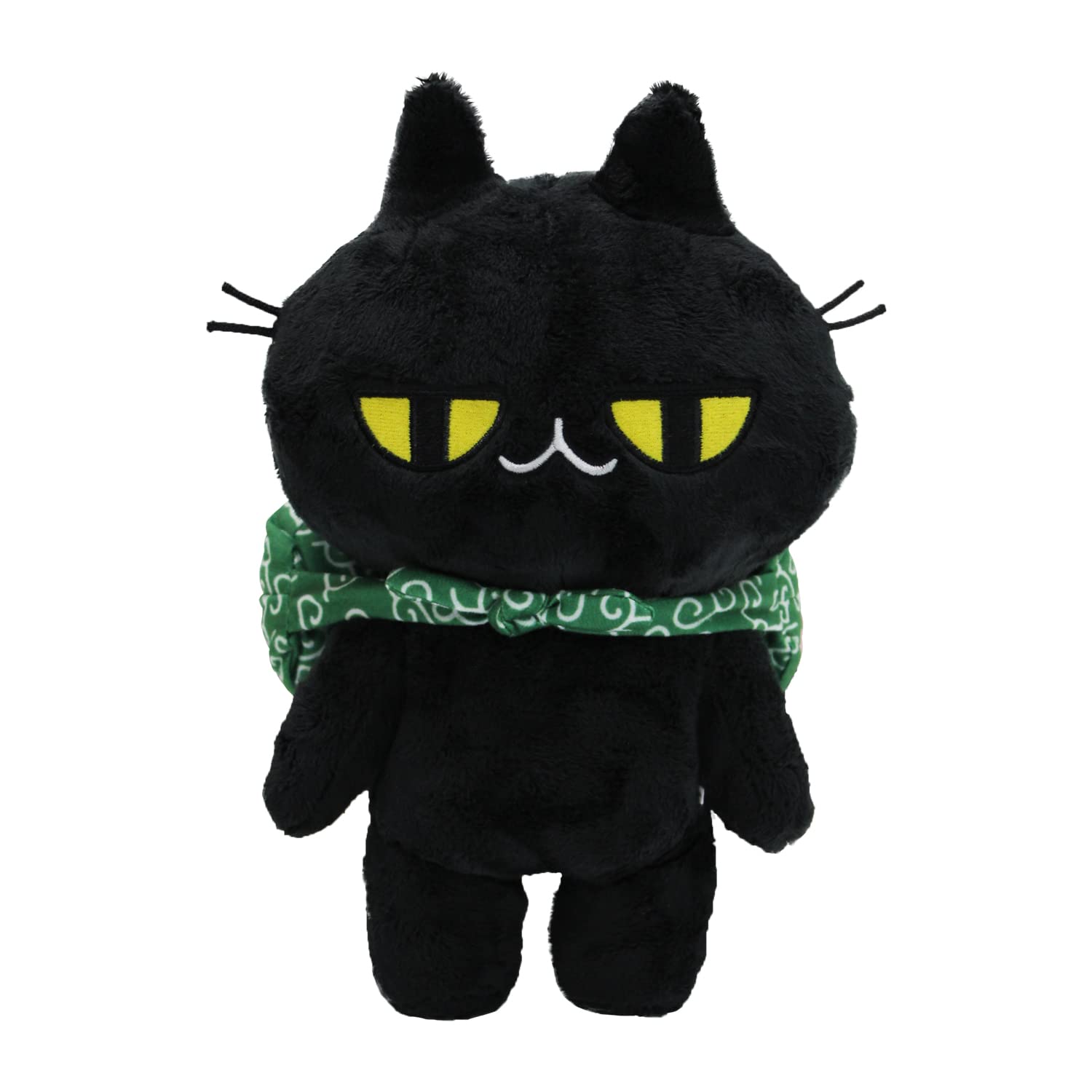 Allone Kuroneko's Jitome-chan Standing Black Cat Plush Japanese Stuffe