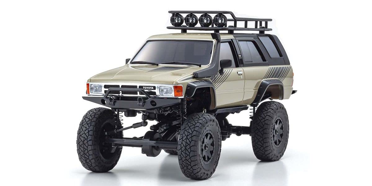 KYOSHO Rc Model Car Ready Set Mini-Z 4×4 Series Toyota 4 Runner Hilux Surf With Accesorry Parts Quick Sand 32524Sy