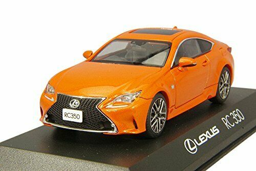 Kyosho Original 1/43 Lexus Rc 350 F Sport Lava Orange Mc Ks03657p - Japan Figure
