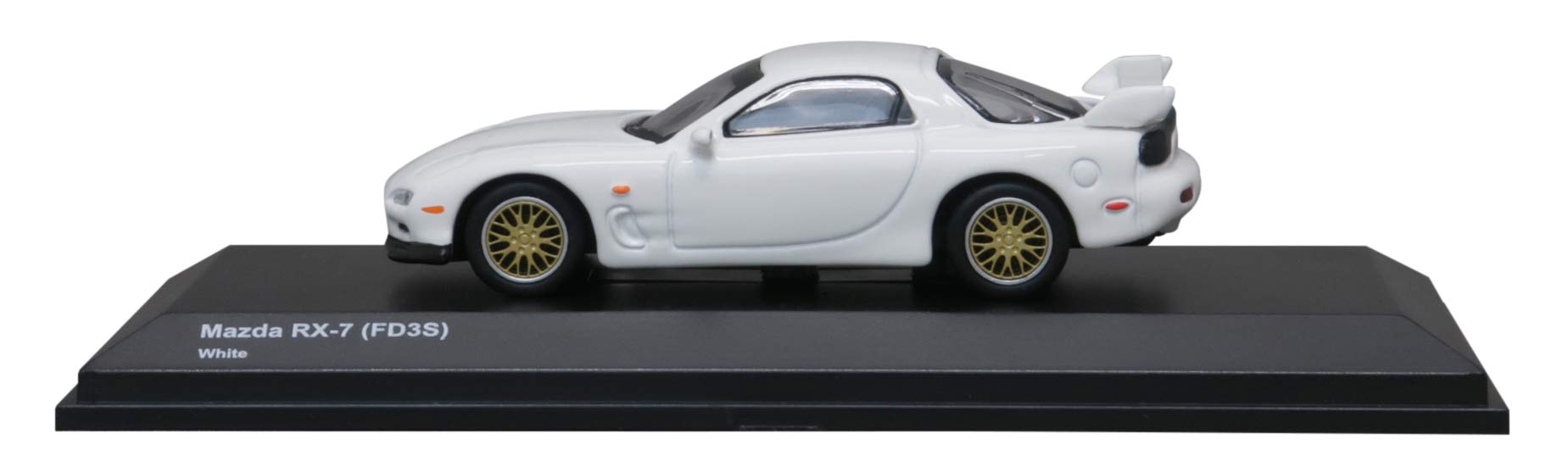 Kyosho Original 1/64 Mazda Rx-7 Fd3S White Finished Product Limited Japanese Scale Toys