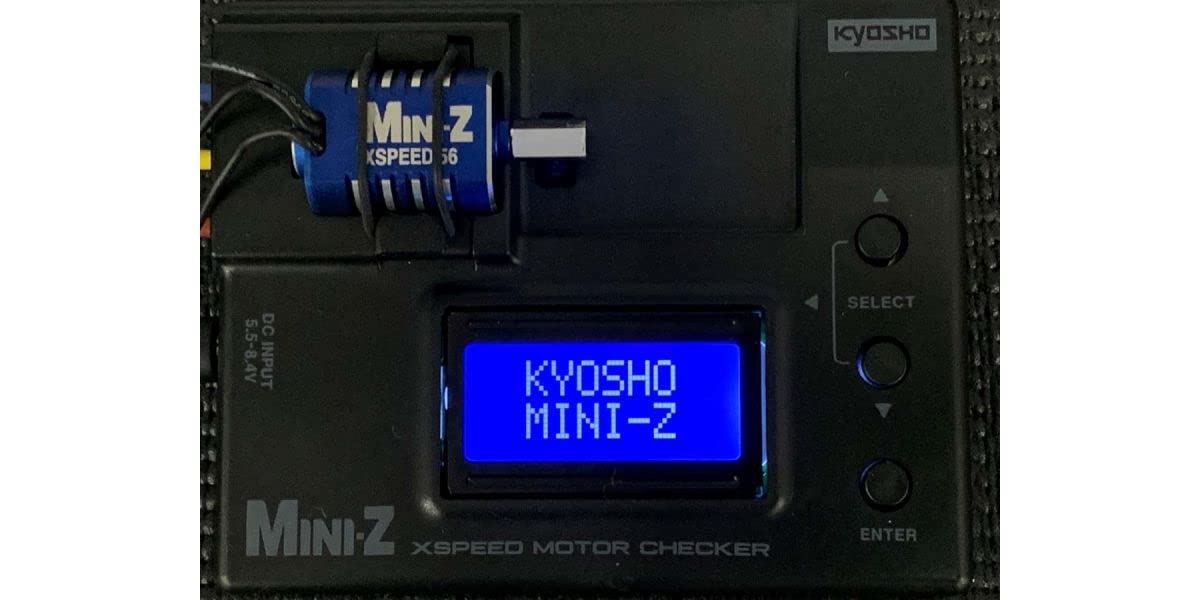 KYOSHO Mzw124 X-Speed ​​Mini-Z Motorprüfer