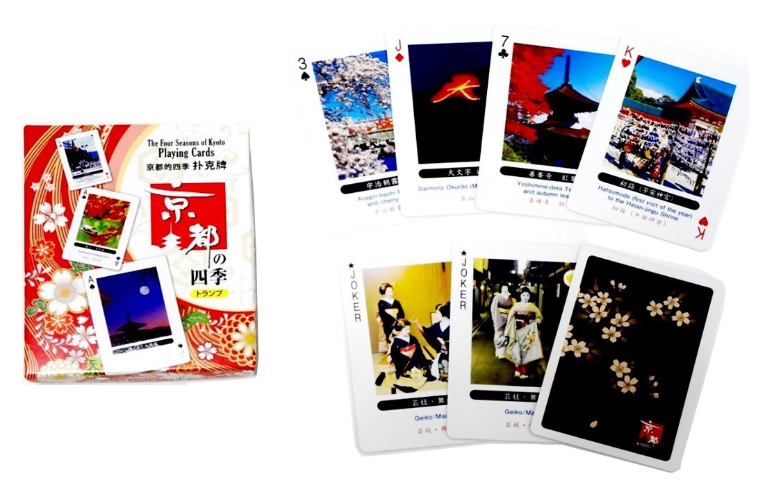 ANGEL Kyotos Vier-Jahreszeiten-Spielkarten