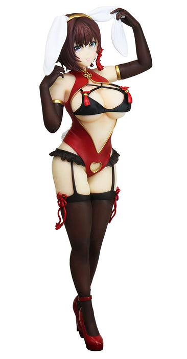 Lechery Yuyu Red Bunny Ver. Illustration By Yanyo 1/6 Scale Pvc Painted Complete Figure