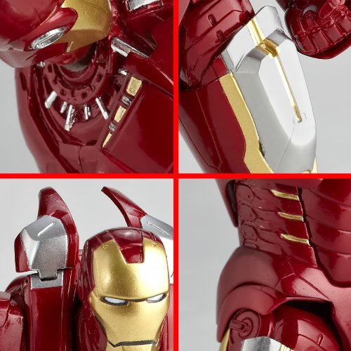 Legacy Of Revoltech Lr-041 Avengers Iron Man Mark 7 Figurenpaket Ver.