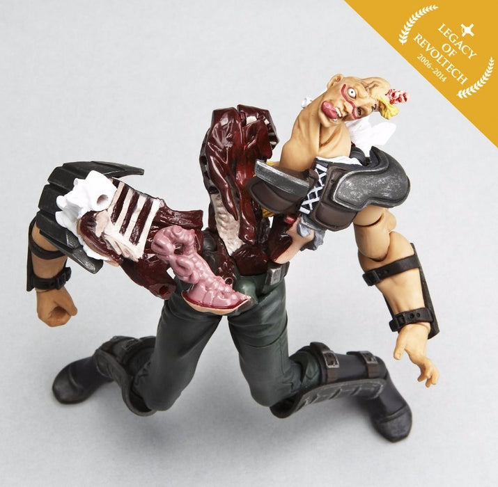Legacy Of Revoltech Lr-007 Fist Of The North Star Exploding! Zeed Gang Figure