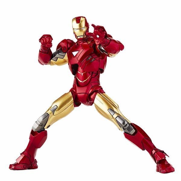 Legacy Of Revoltech Lr-040 Iron Man Mark Vi Figurine Kaiyodo