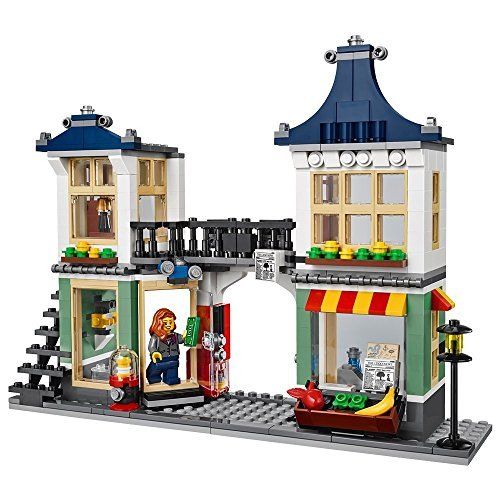 Lego Creator Le magasin de jouets et la petite boutique de la ville 31036