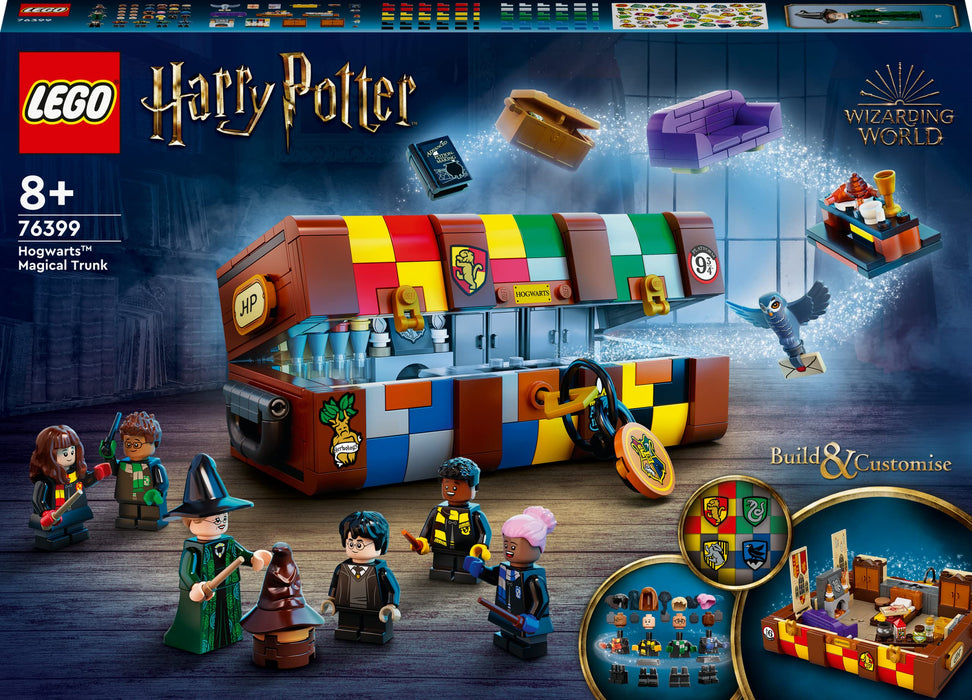 Lego Harry Potter Poudlard Magique Coffre Harry Potter Blocs Jouet Lego Ensemble