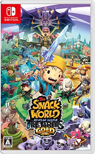 Level 5 The Snack World Trejarers Gold Nintendo Switch - New Japan Figure 4571237660955