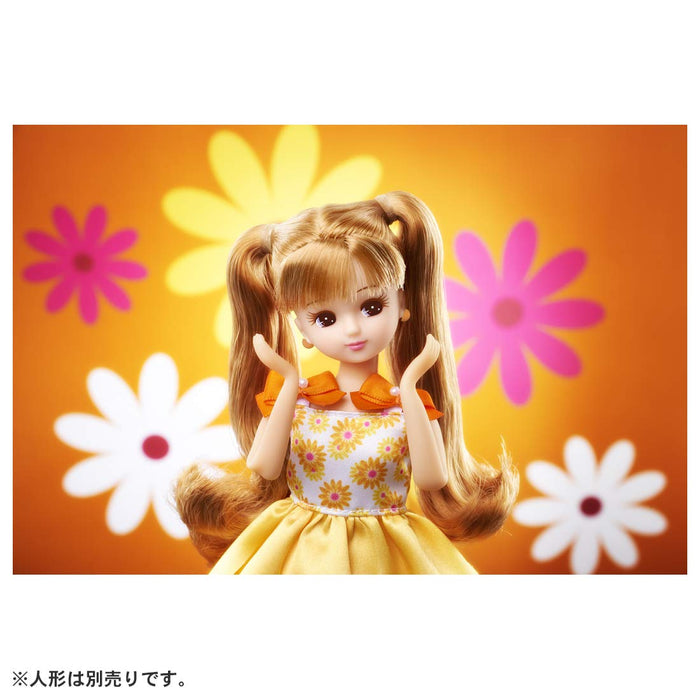 TAKARA TOMY Licca-Puppe, sonniges Blumenkleid (Puppe ist nicht im Lieferumfang enthalten)
