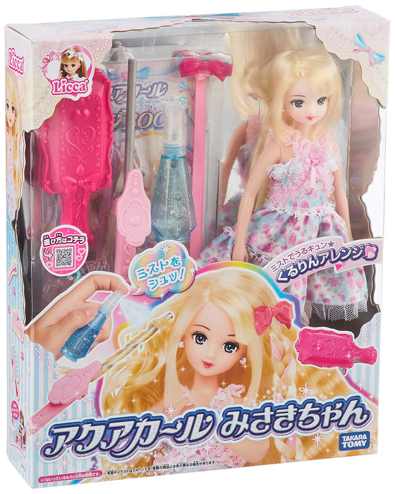 TAKARA TOMY Licca Doll Aqua Curl Misaki-Chan