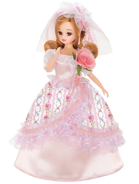TAKARA TOMY Licca Doll Floral Wedding Licca Chan 833093