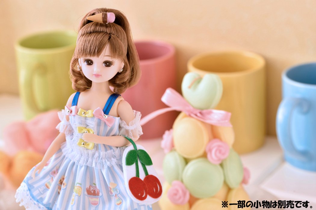 TAKARA TOMY Licca Puppe Fruits Shop Licca Chan 839422