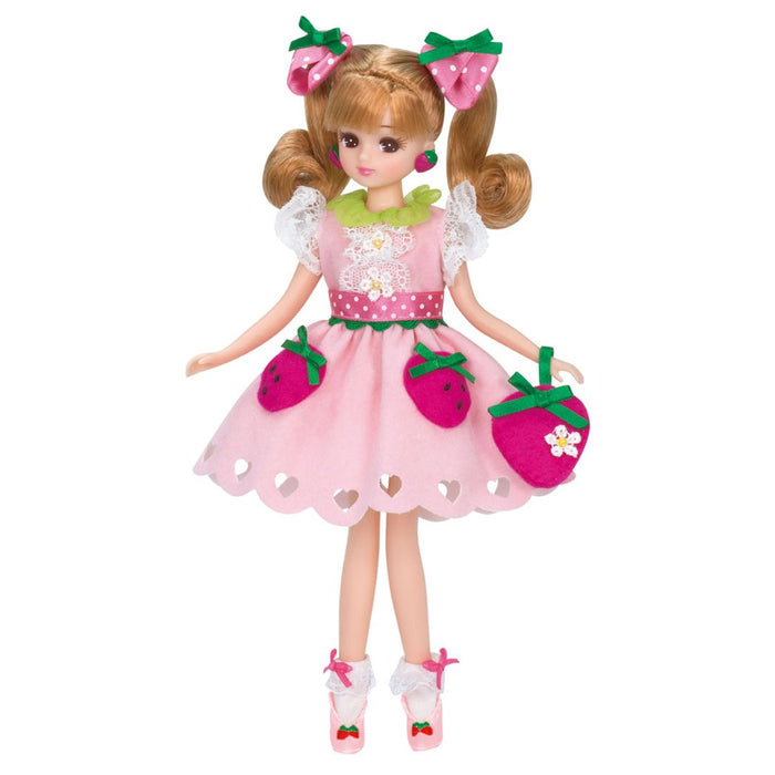 TAKARA TOMY Licca Doll Ld-08 Milky Strawberry 971658