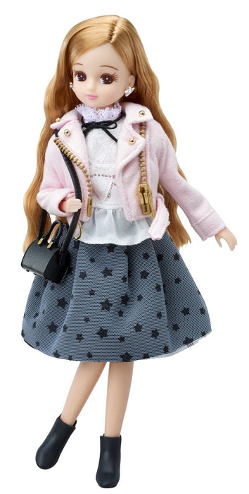 TAKARA TOMY Licca Doll Ld-17 Licca Cute Bijou Biker Jacket 114024