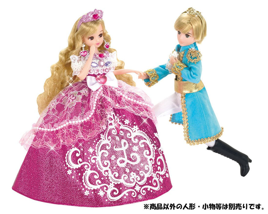 TAKARA TOMY Licca Doll Dreaming Princess Pink Glitter Licca 888154