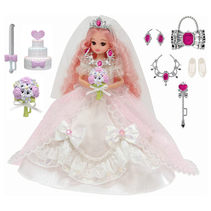 TAKARA TOMY Licca Doll Dreaming Princess Royal Wedding Licca-Chan