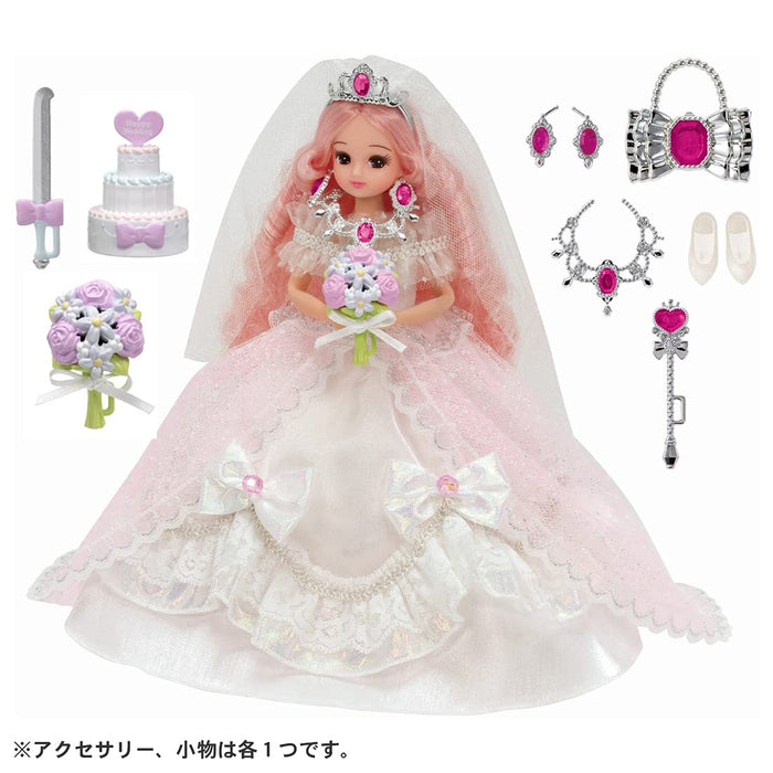 TAKARA TOMY Licca Doll Dreaming Princess Royal Wedding Licca-Chan